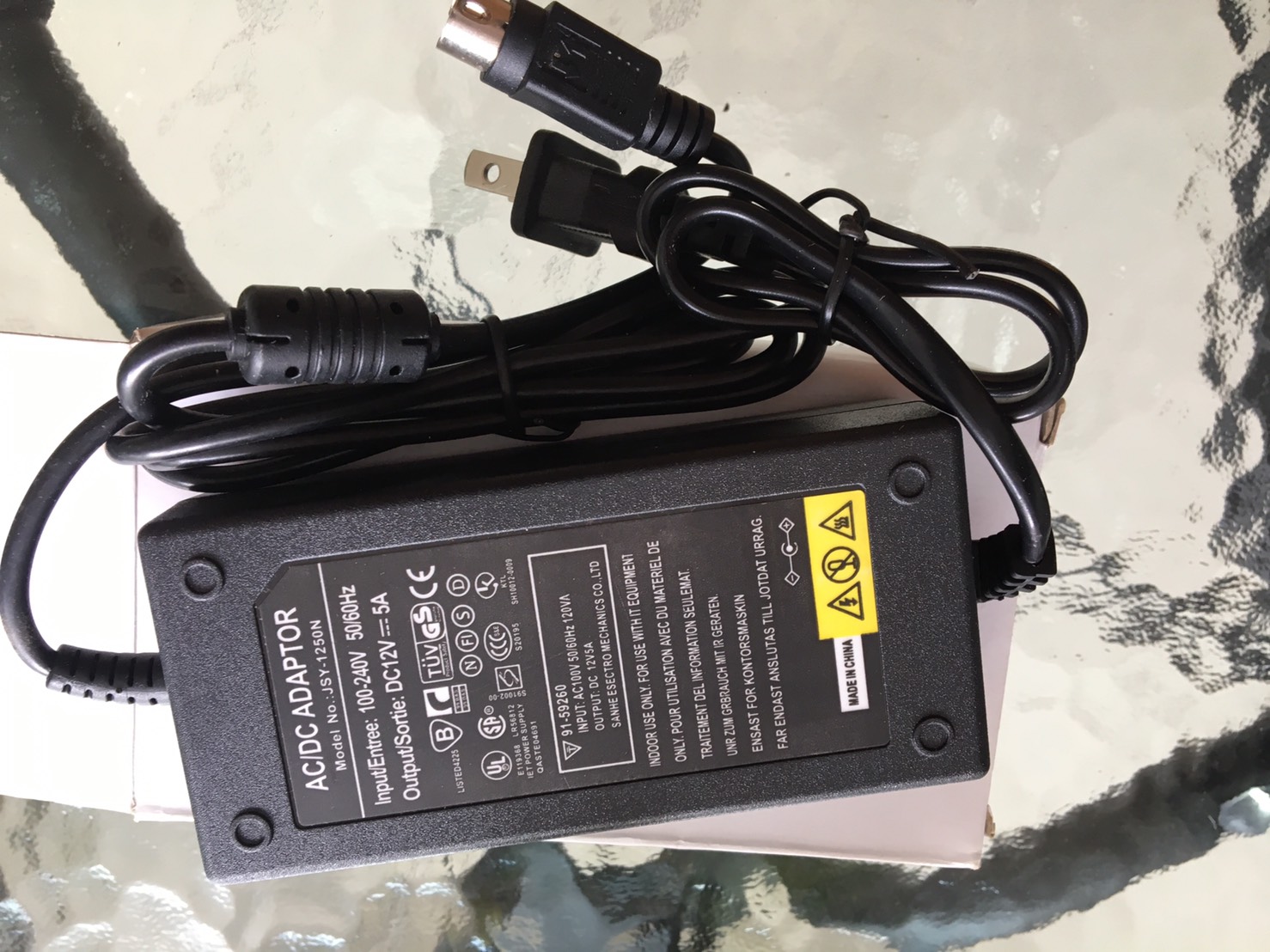 หม้อแปลงเครื่องบันทึก 4 pin 12V 5A รับประกันสินค้า 1 ปี