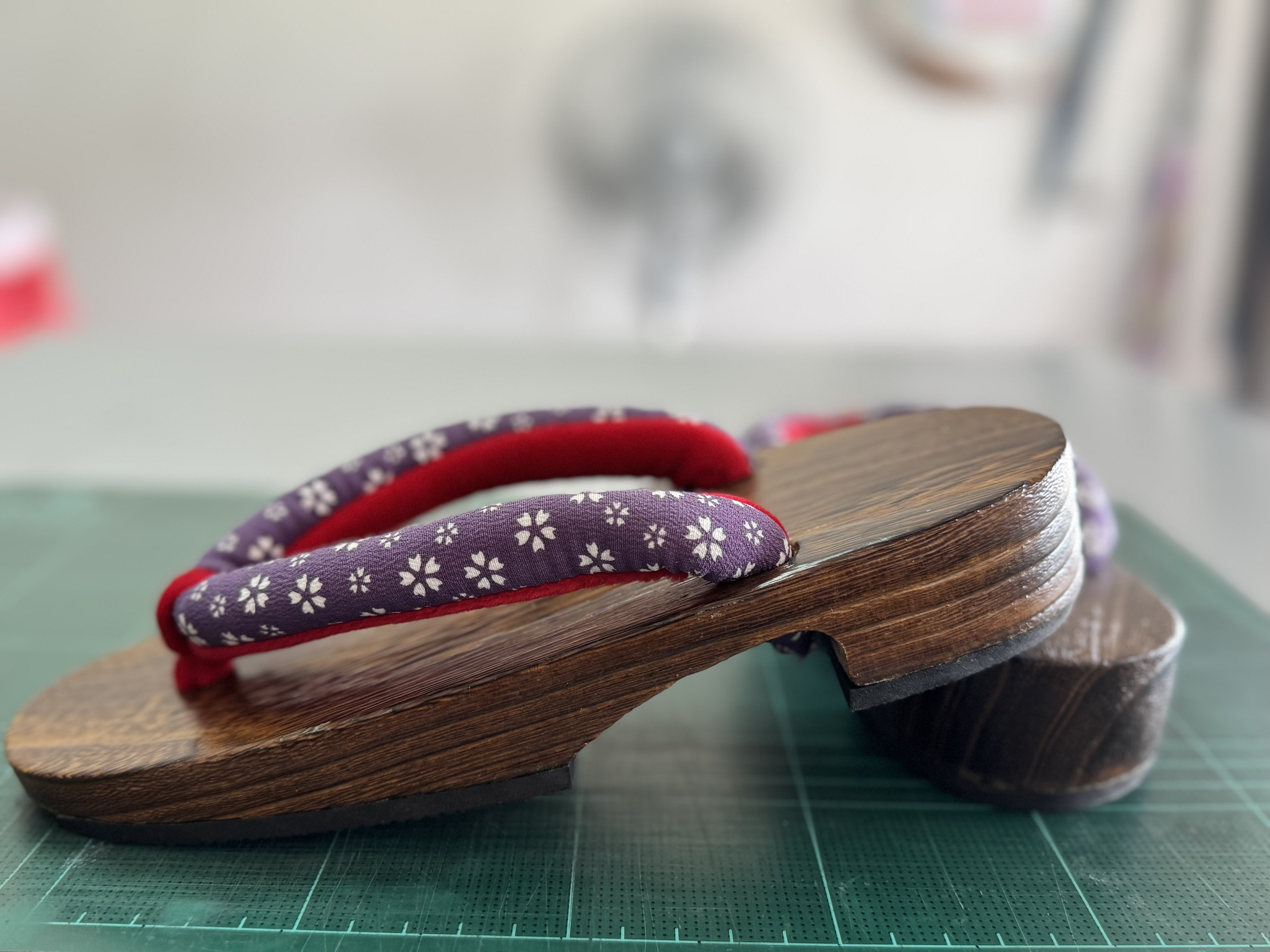 รองเท้าญี่ปุ่น ไม้ ความยาวเท้า 9“