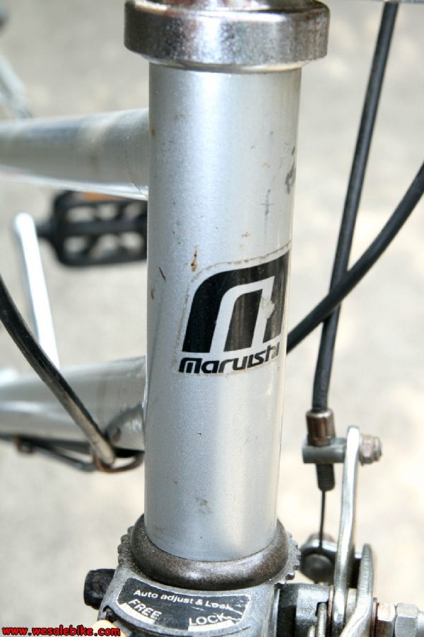 จักรยานแม่บ้าน ใช้เพลา Maruishi ล้อ27นิ้ว ตัวถังอลูมิเนียม ดุมหน้าไฟ เกียร์ดุม3เกียร์ ตระกร้า/บังโคลนสแตนเลส