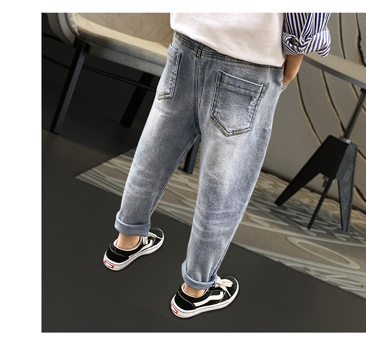 กางเกงยีนส์ขายาวเด็กโต Size 150