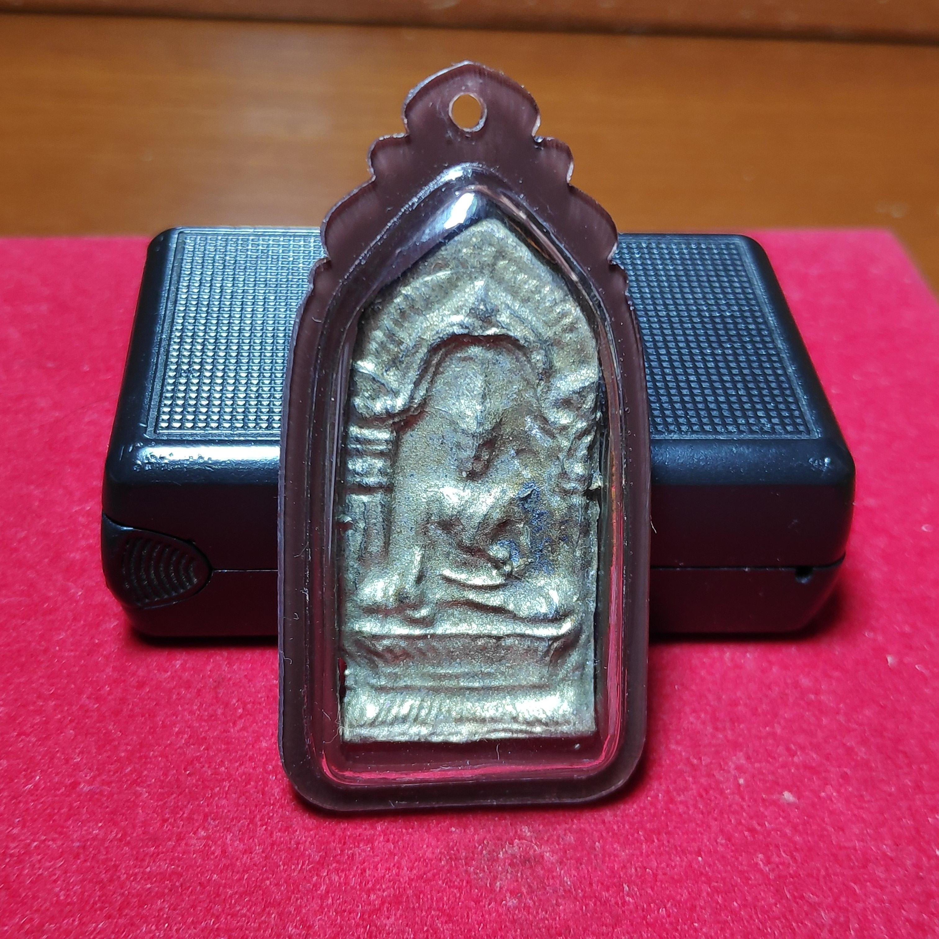 พระยอดขุนพลกรุถ้ำขุนตาลเนื้อชินเงิน