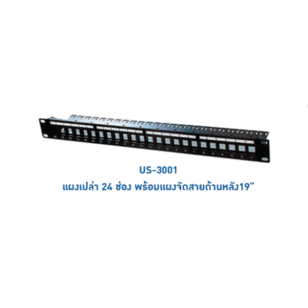 INTERLINK RJ45 MINI PATCH & RJ 45 MULTIMEDIA INSERT Model US-3001-1