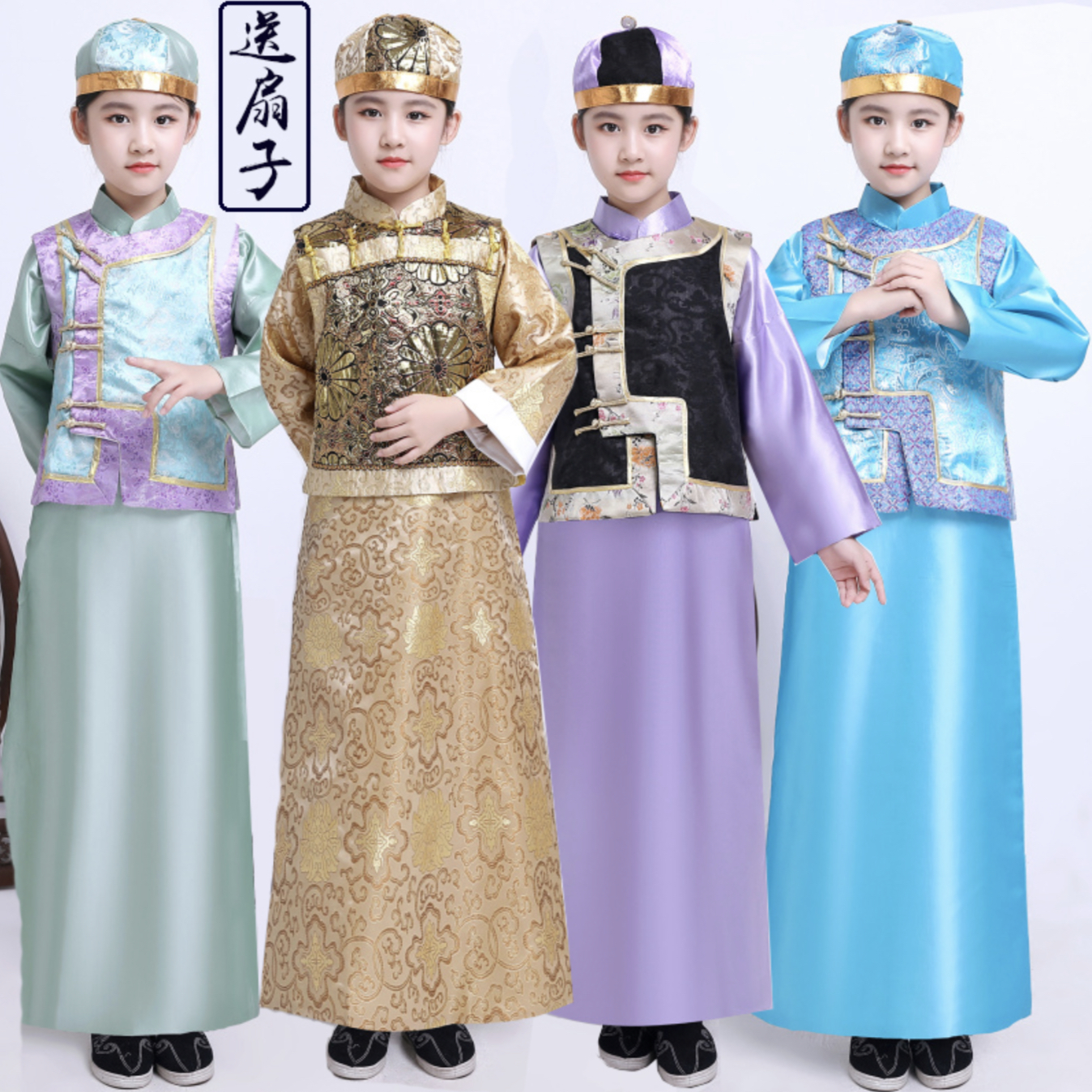 ชุดองค์ชายน้อย สีฟ้า รหัส PR 103 สินค้าพร้อมส่ง