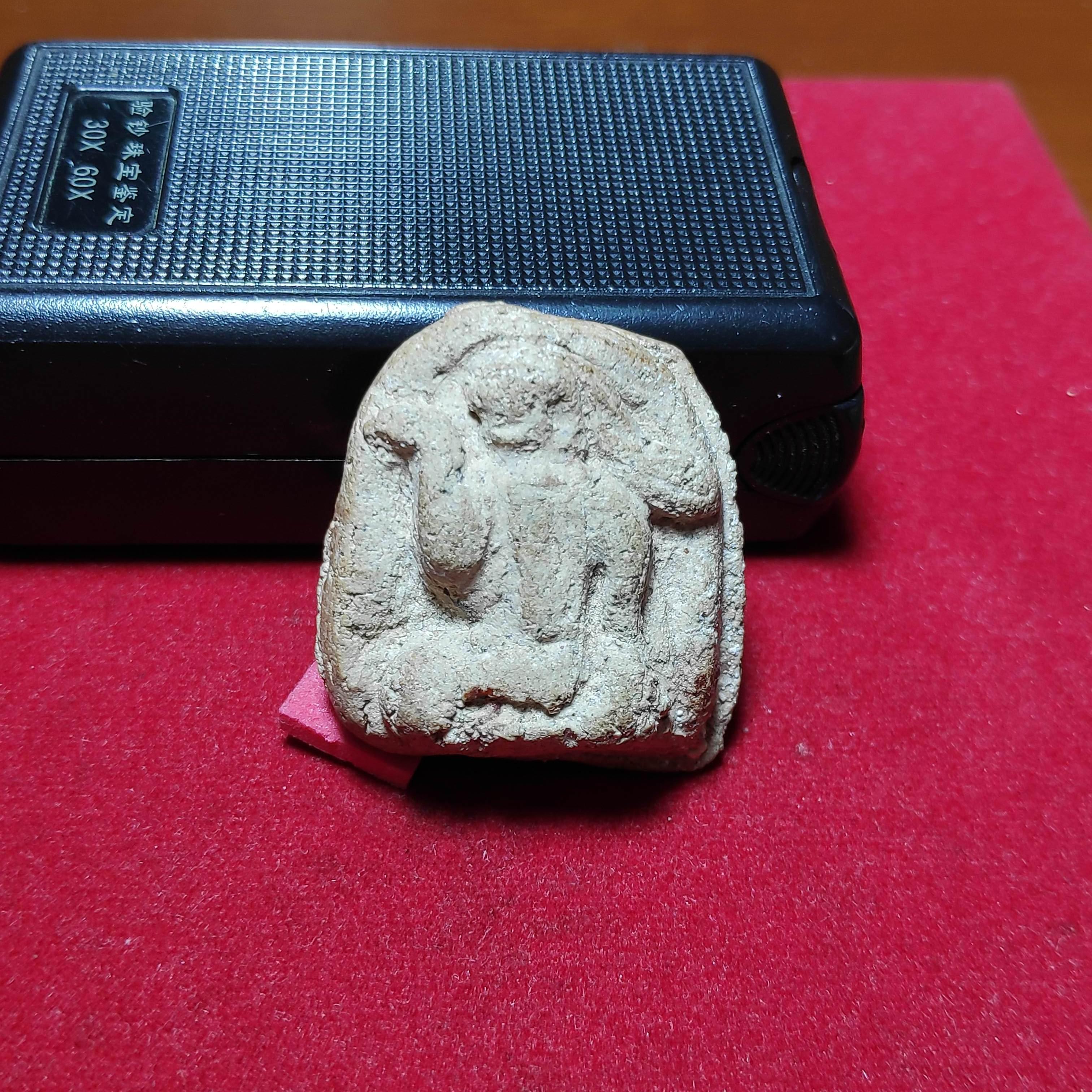 นางกวักหลวงพ่อปลอดวัดหัวป่าเนื้อผง