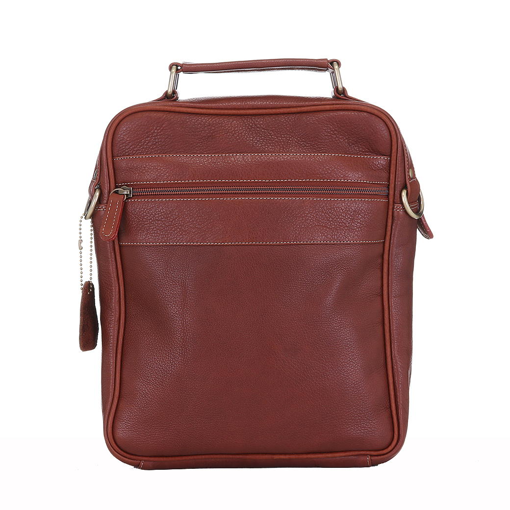 กระเป๋าหนังแท้ ทำจากหนังวัว หิ้วได้ สะพายได้ สำหรับผู้ชาย รุ่น Master สีแทน แบรนด์ Moonlight แท้พร้อมถุงกันฝุ่น ประกัน 1 ปี