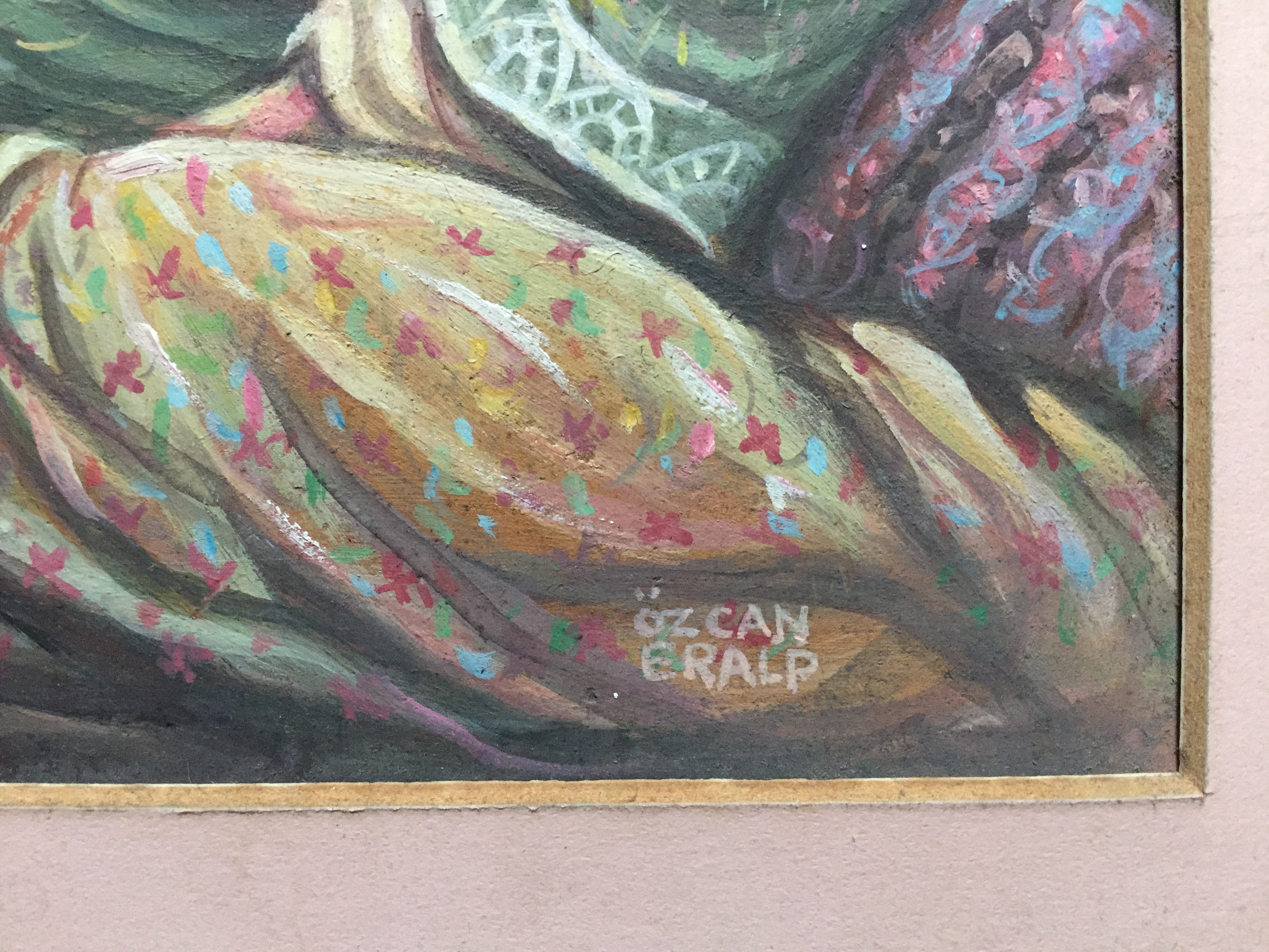 ภาพวาดของศิลปิน Özcan Eralp