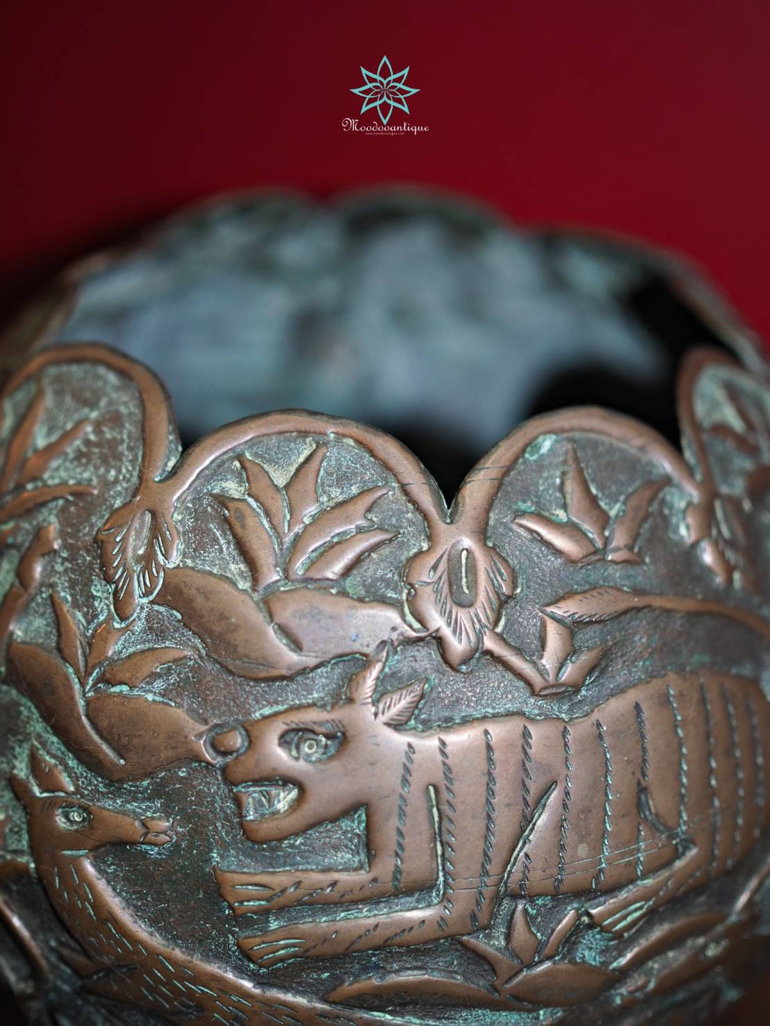 โถเปอร์เซีย ทองแดงแท้