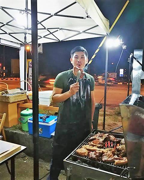 เตาอบสแตนเลสไร้ควัน ชายใหญ่ ขนาด 73 ซม.