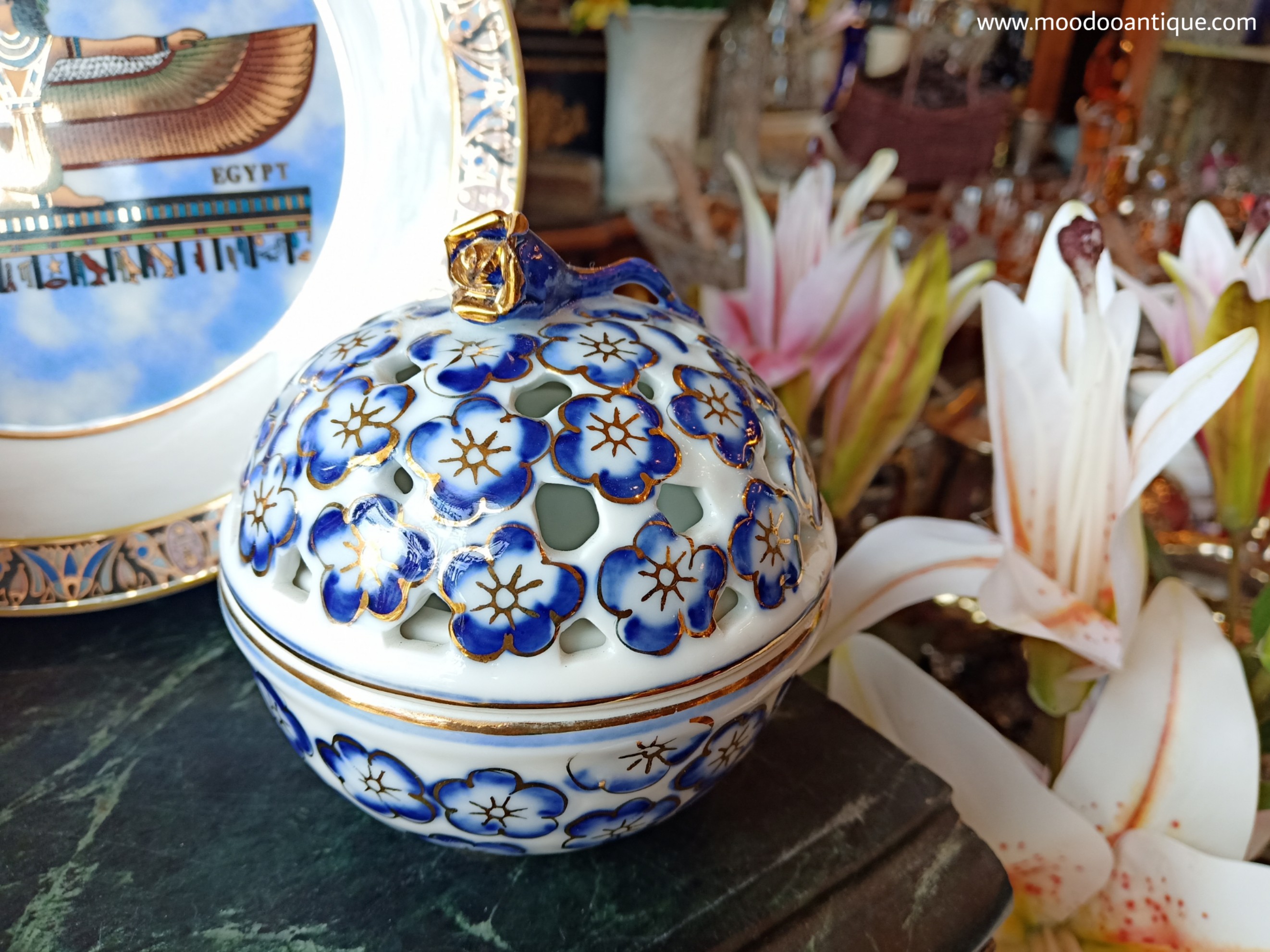 Royal porcelain blue & white