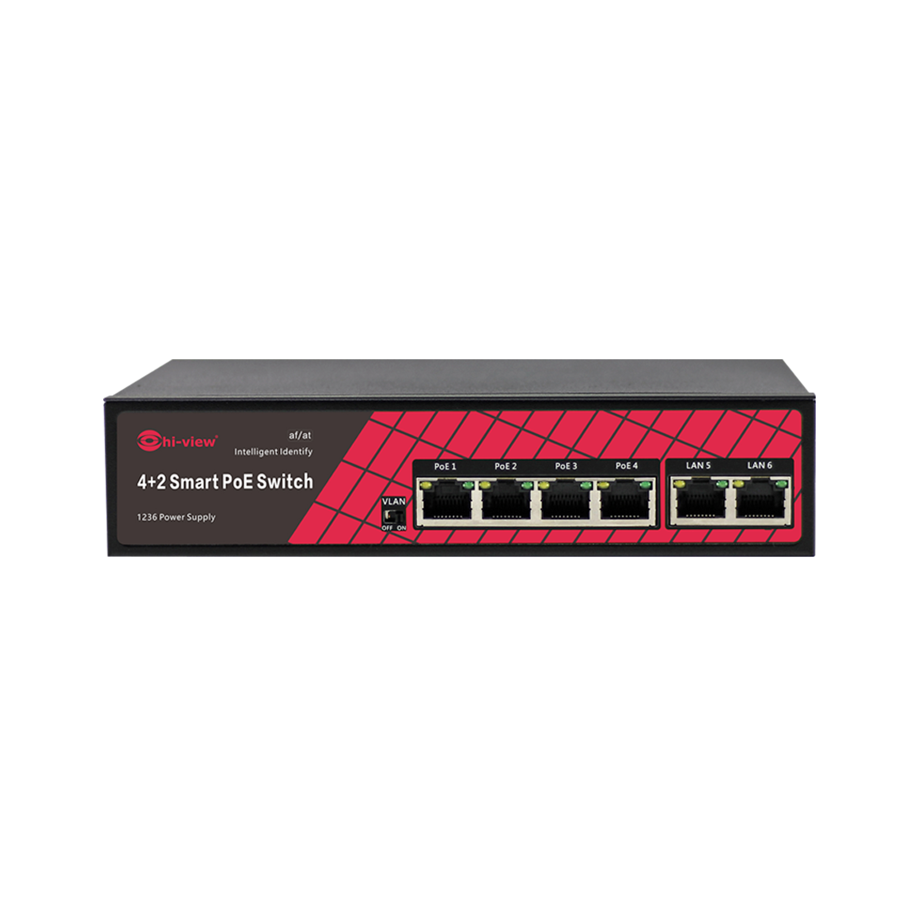 Smart POE Switch 6 Port Hiview HG-P6 2P4