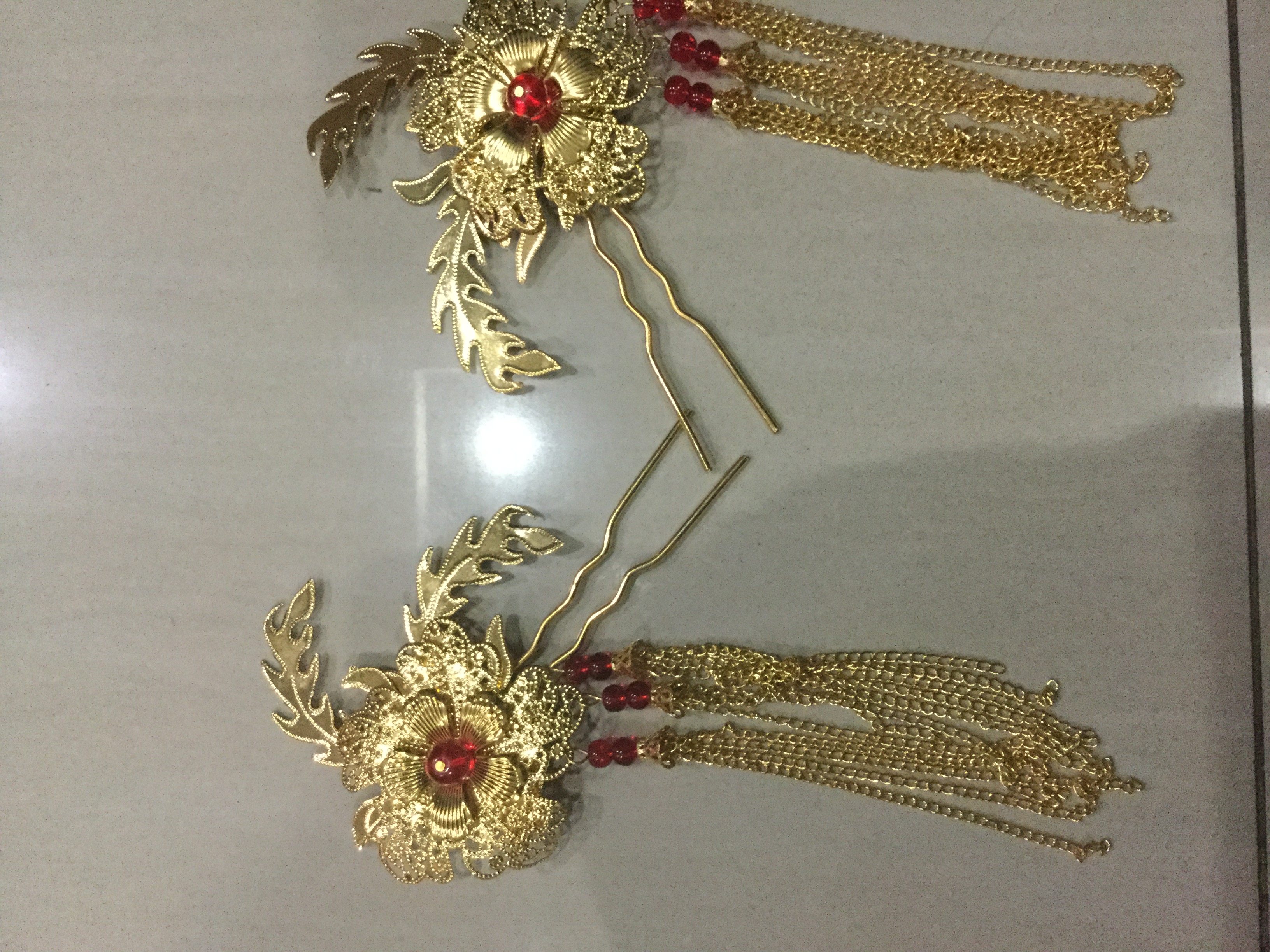 ปิ่นปักผม รหัส #F มีตำหนิ มีสีดำขึ้นตามโคนปิ่น