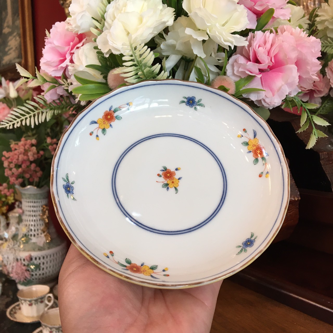 จานแบ่งขนม JAPAN ลายน่ารักค่ะ มีหลายแบบให้เลือก