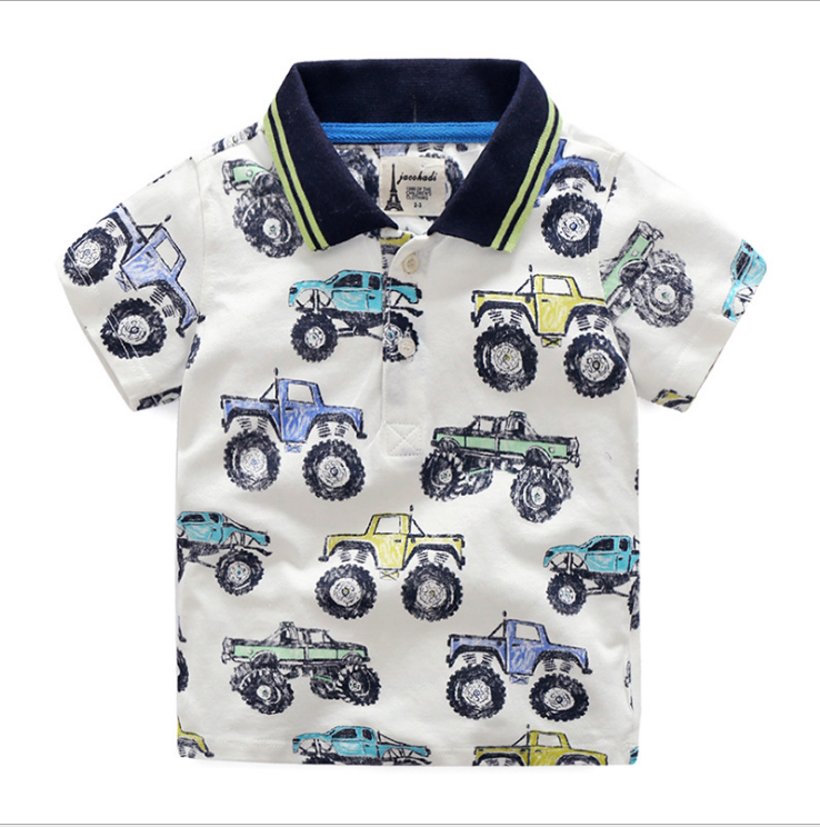 เสื้อโปโลเด็กแขนสั้น Size 90