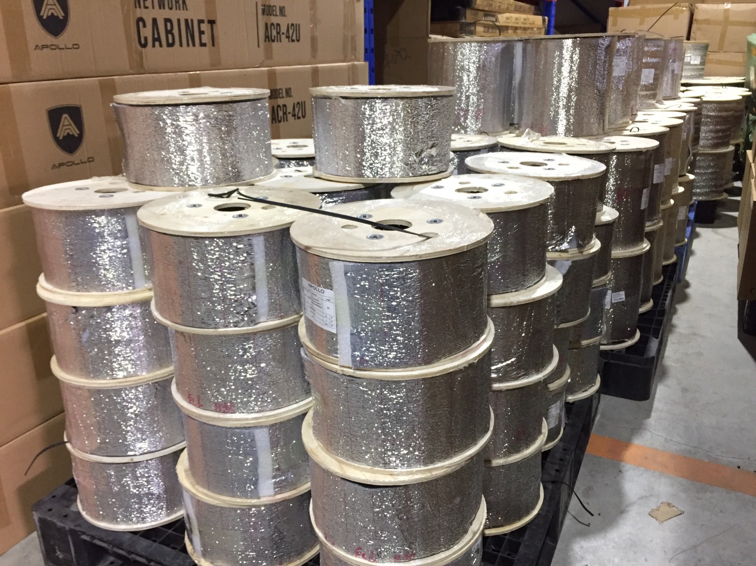 สายไฟเบอร์ออพติค 2 คอร์ Apollo Fiber Optic F2CORE 500M