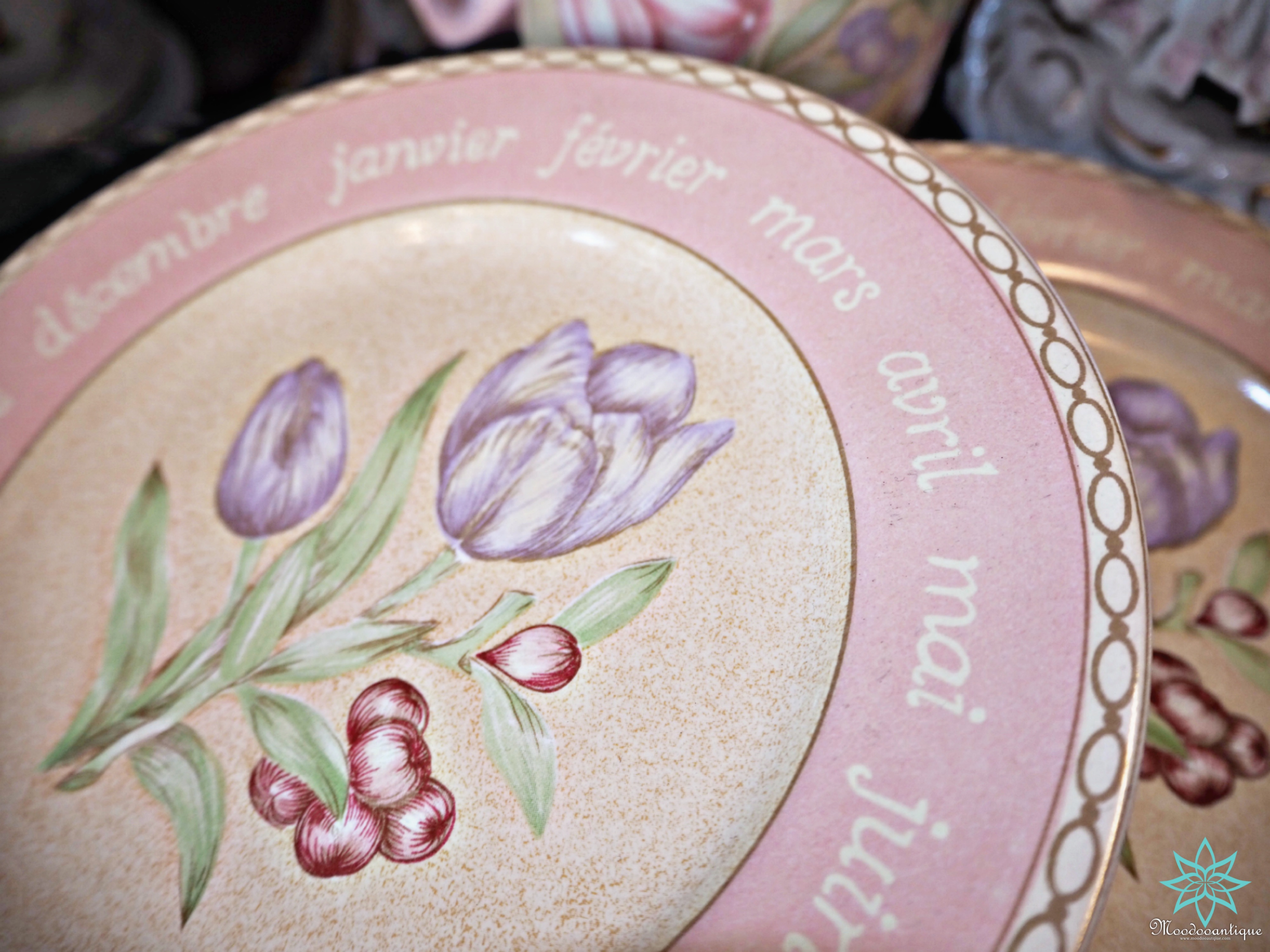 จาน พร้อมโถ แบรนด์ Les Saisons 4874