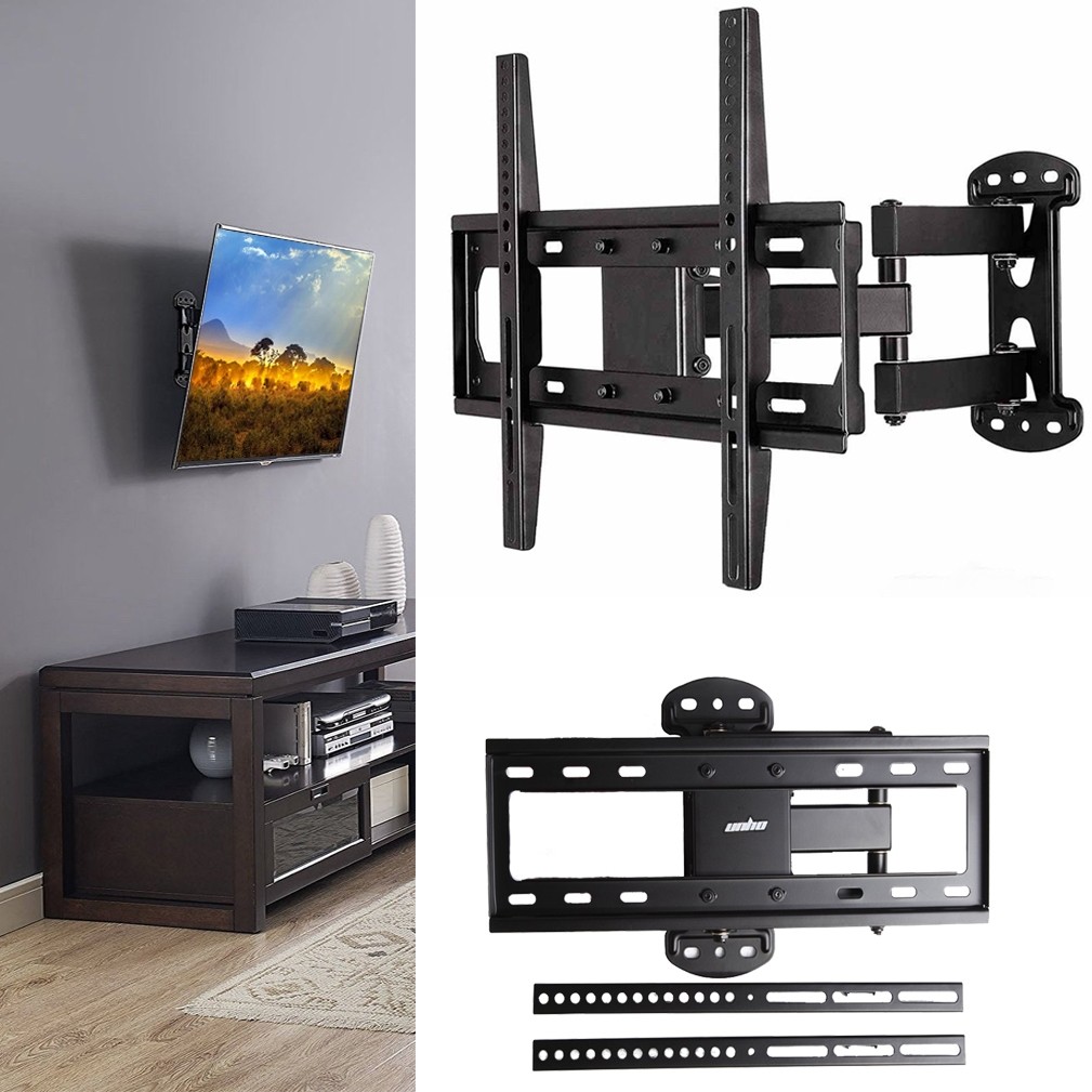 Heavy Duty มุมทีวี Wall Mount Bracket หมุนยาว 40 43 49 50 55 นิ้ว Full Motion Swing Arm XL Long Extension Wall Mount