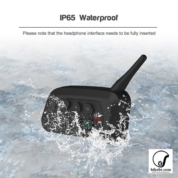 EJEAS V4 Plus บลูทูธติดหมวกกันน็อค Motorcycle Helmet Intercom Bluetooth Headset (แพคเดี่ยว)