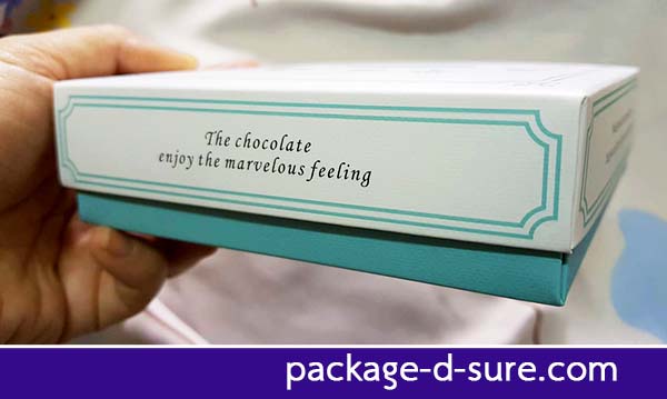 โปรโมชั่น//กล่องช็อคฯ 12 ช่อง 14.2x17x4 ฝาครอบบน พิมพ์ลายขนม สีเขียวมิ้นต์
