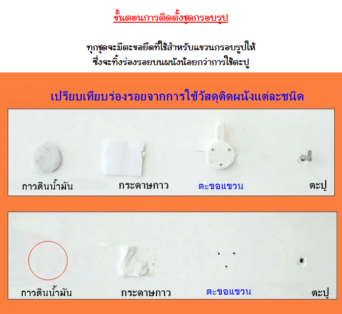 ชุดกรอบรูปติดผนัง สีดำล้วน 28 ชิ้น กรอบรูปตกแต่งบ้าน มีภาพตามแบบให้พร้อมวัสดุติดตั้ง Gallery Wall Frames set Black28