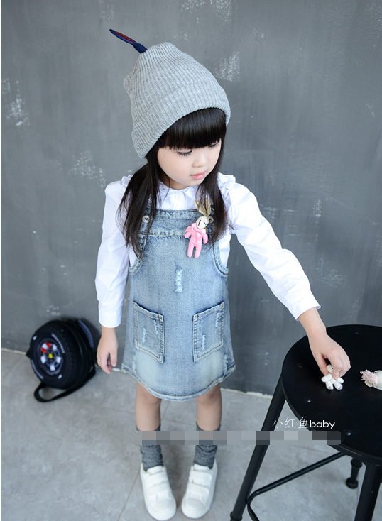 เอี๊ยมกระโปรงเด็ก (ไม่รวมเสื้อตัวใน) Size 100,110,130,140