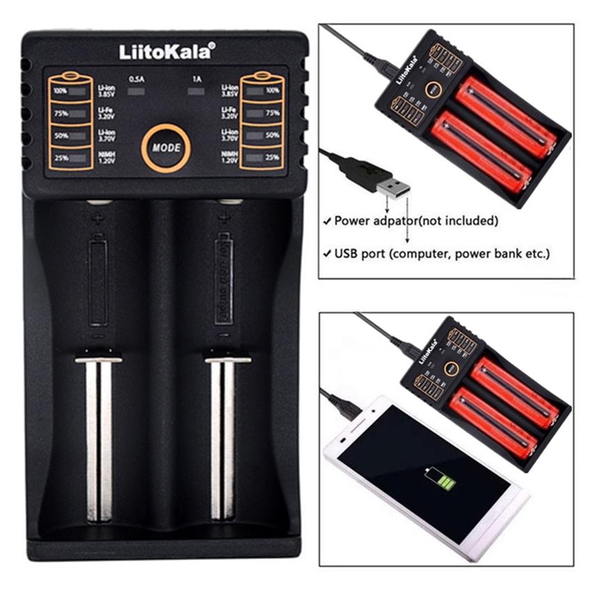 เครื่องชาร์จถ่าน Liitokala Lii-202