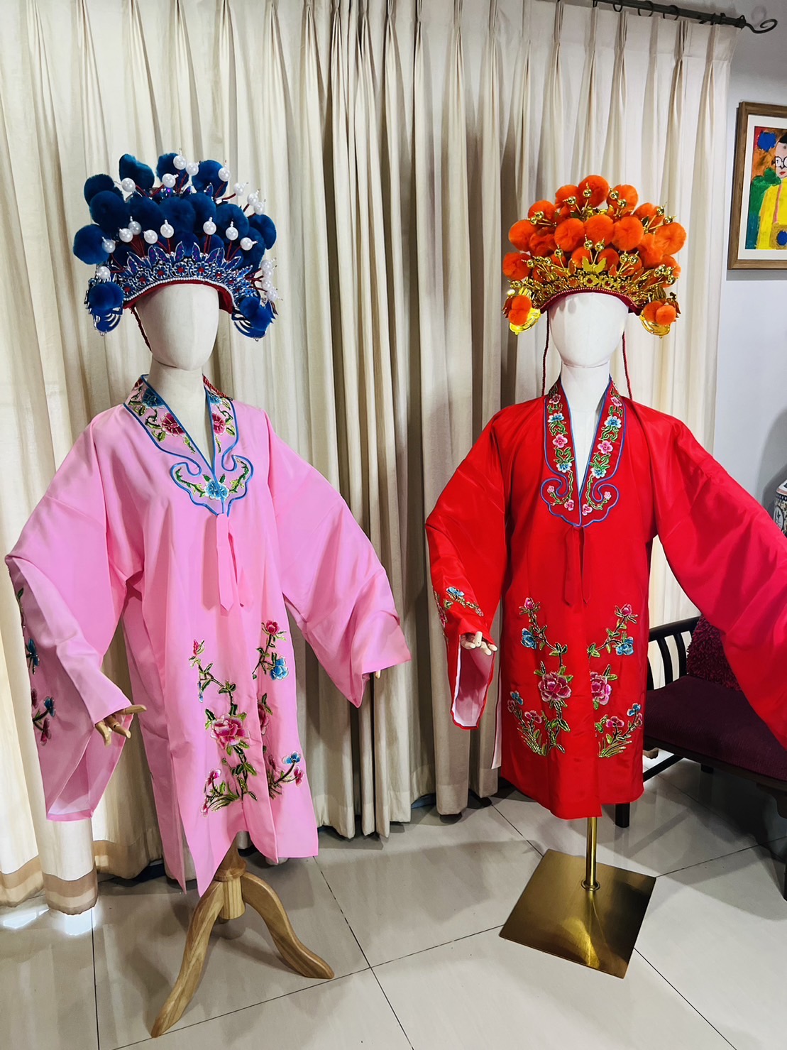 #ชุดฮั่นฝู สีชมพู