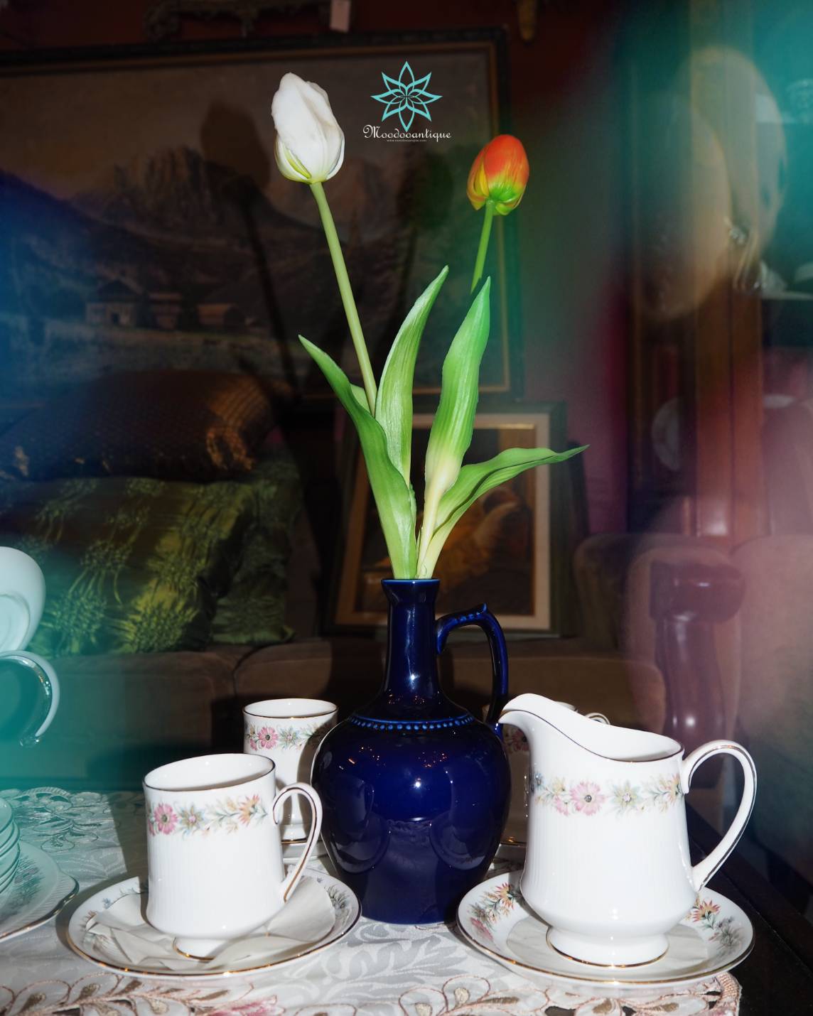 แจกันสีคราม