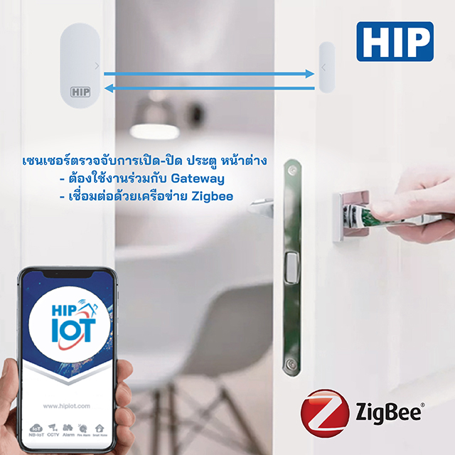 HIP Door Sensor รุ่น HS-DS01
