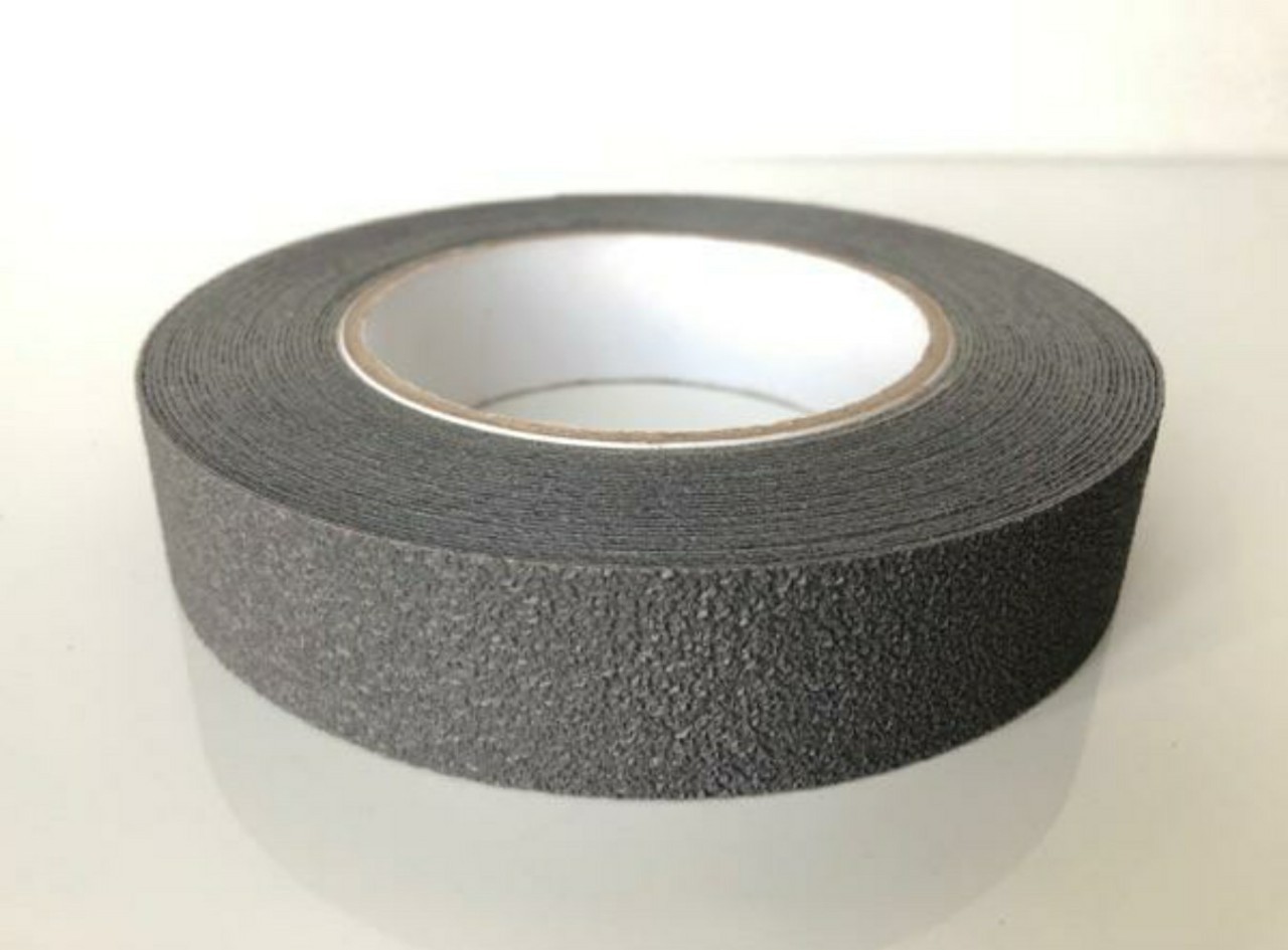 เทปกันลื่น PU เนื้อยาง ติดพื้นห้องน้ำ (ราคายังไม่รวมส่ง) กว้าง 2.5cm. ยาว 10m.