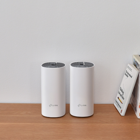Deco E4(2-Pack) AC1200 Whole Home Mesh Wi-Fi System