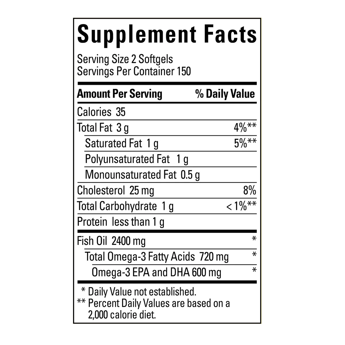 Nature Made Fish Oil 1200mg 300 softgels หมดอายุ 03/2027
