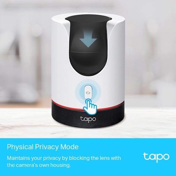 Tapo C225 Pan/Tilt AI Home Security Wi-Fi Camera