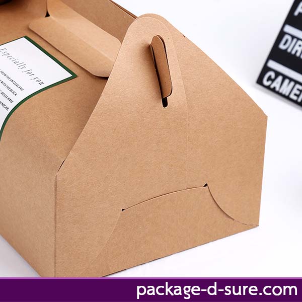 โปรโมชั่น//กล่องหูหิ้ว ไซส์ใหญ่พิเศษ 15x20x9 กระดาษคราฟ **แพค 50 ใบ**