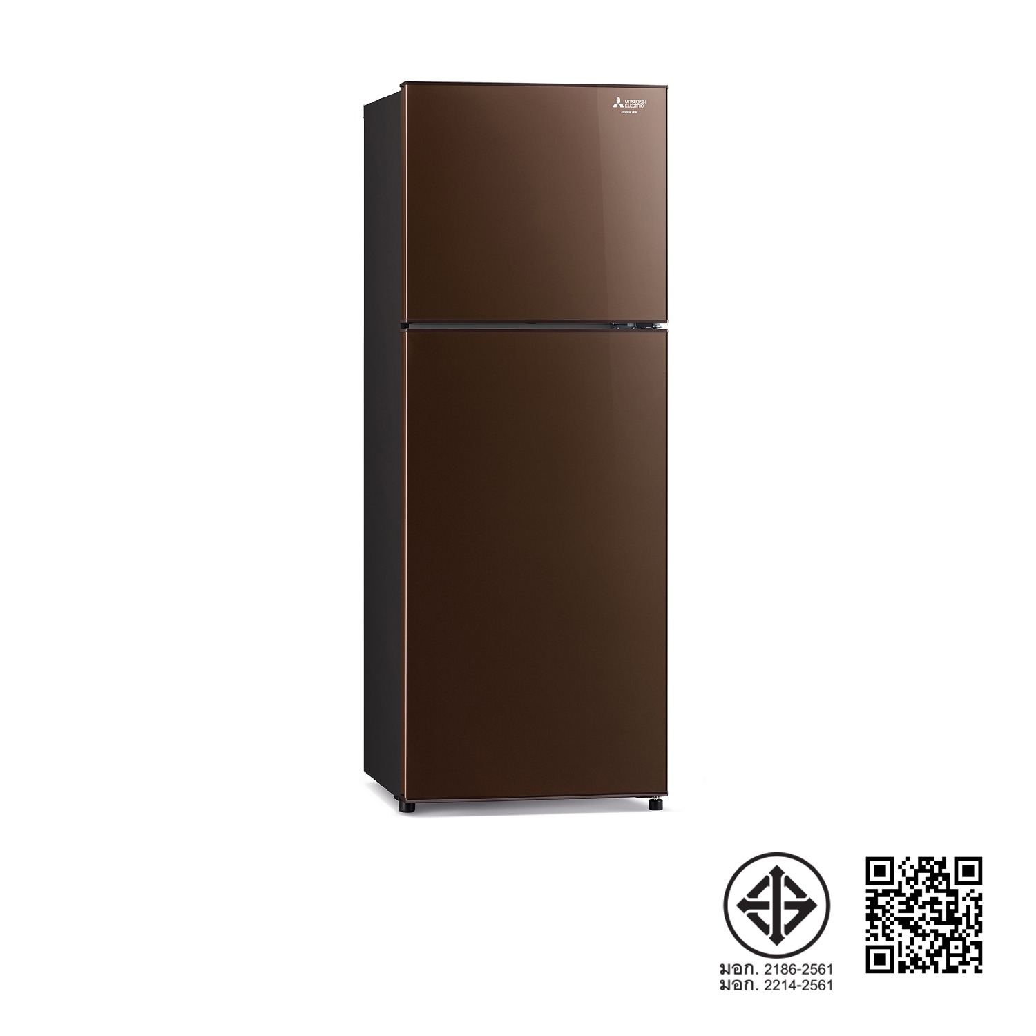 ตู้เย็น Mitsubishi 2 ประตู FC SERIES รุ่น MR-FC26EY ความจุ 243 / 8.6 (ลิตร/คิว)