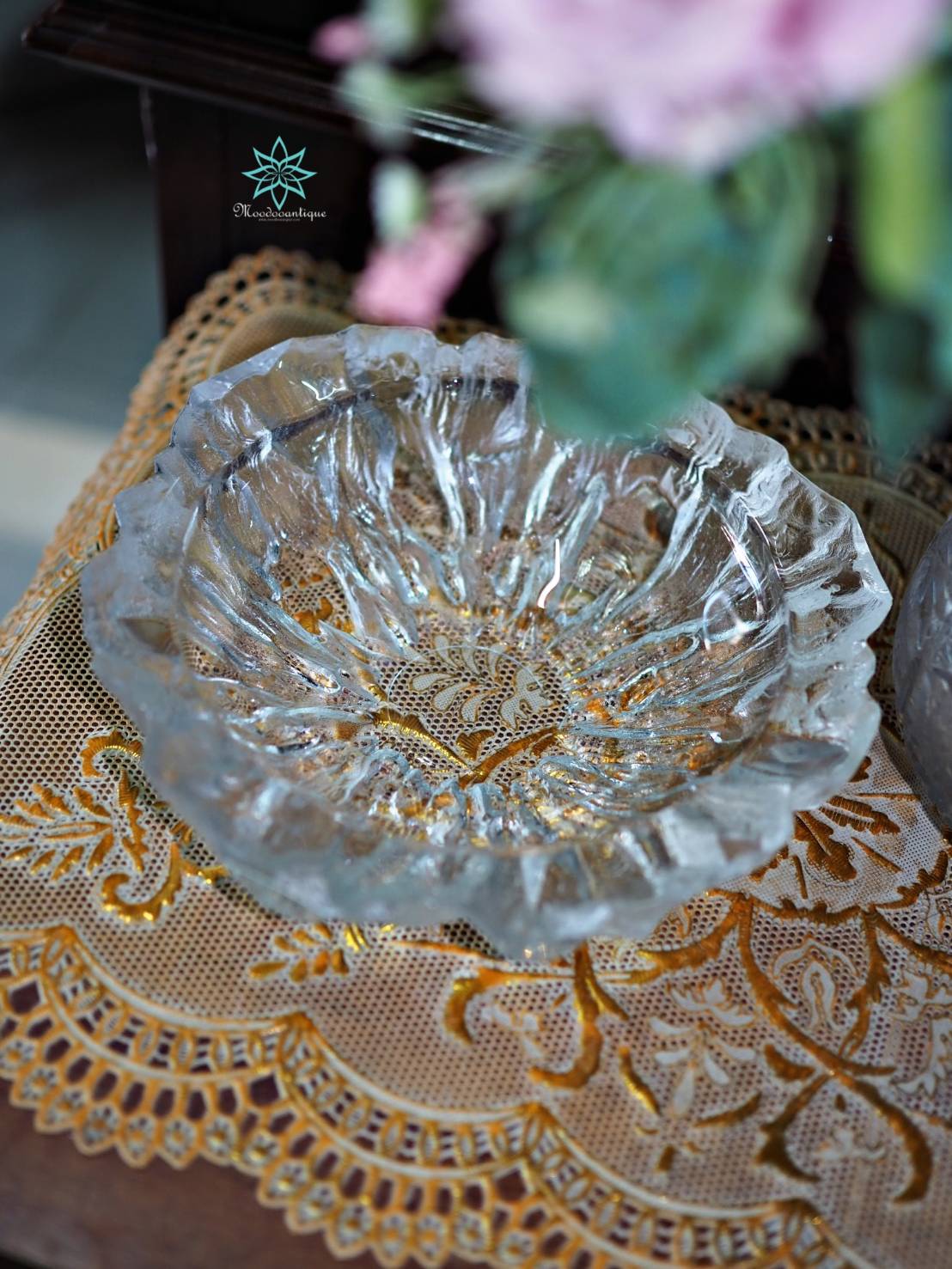 ที่เขี่ยบุหรี่คริสตัล HOYA ผลิตในประเทศญี่ปุ่น