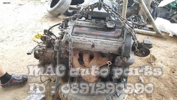 รับซื้อ จำหน่ายเครื่องมิตซูบิชิ Mitsubishi Dohc 16 valve สภาพสวย ราคาโดน