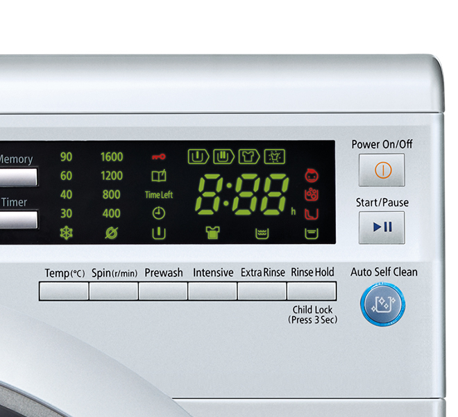 เครื่องซักผ้า Hitachi ฝาหน้า 510 Powered Inverter 9.0 กก. รุ่น BD-W90AV