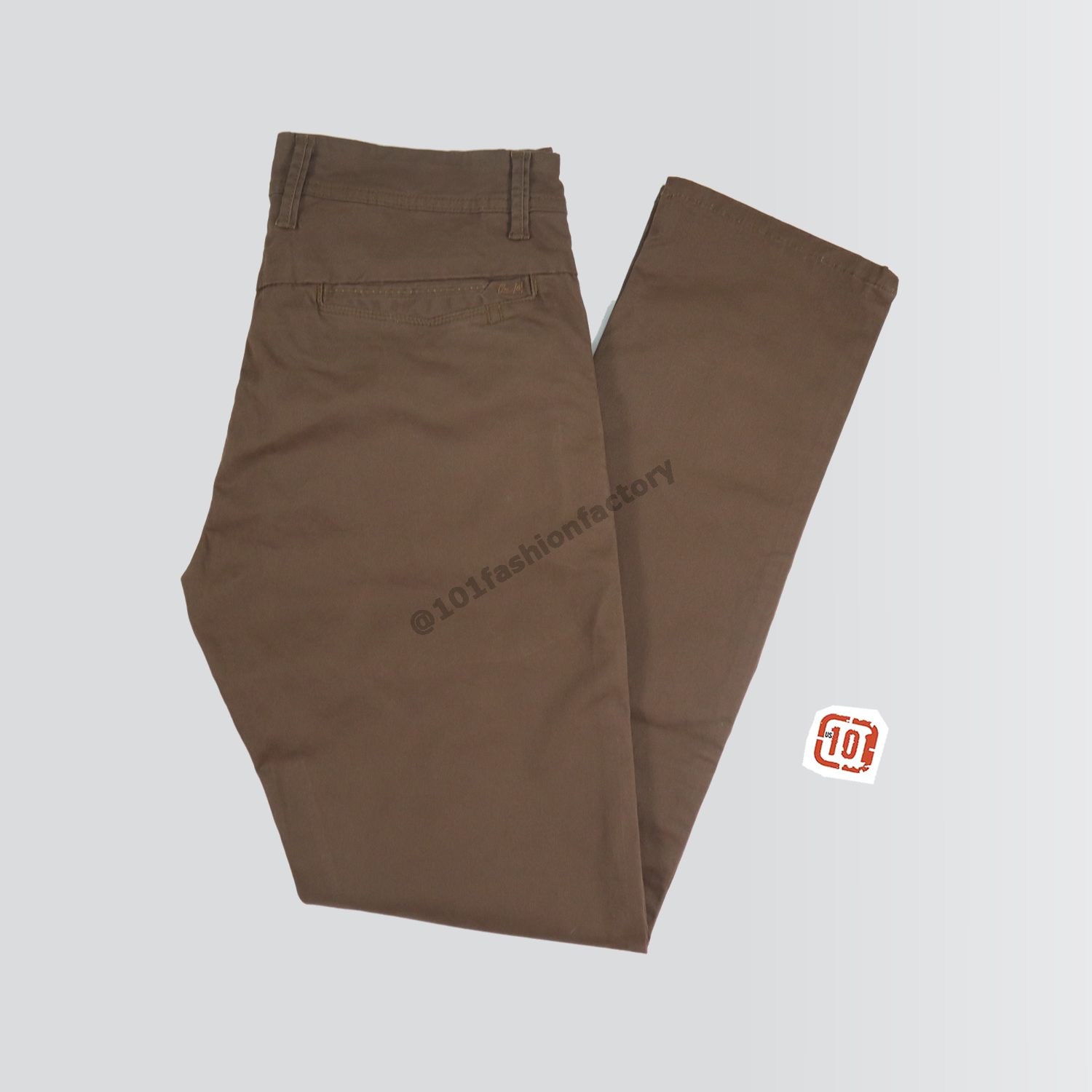ขายาวชีโน่ No.646/10 กางเกงสวย ที่ไหนกับใครมั่นใจสุดๆ สีนำ้ตาล | US101