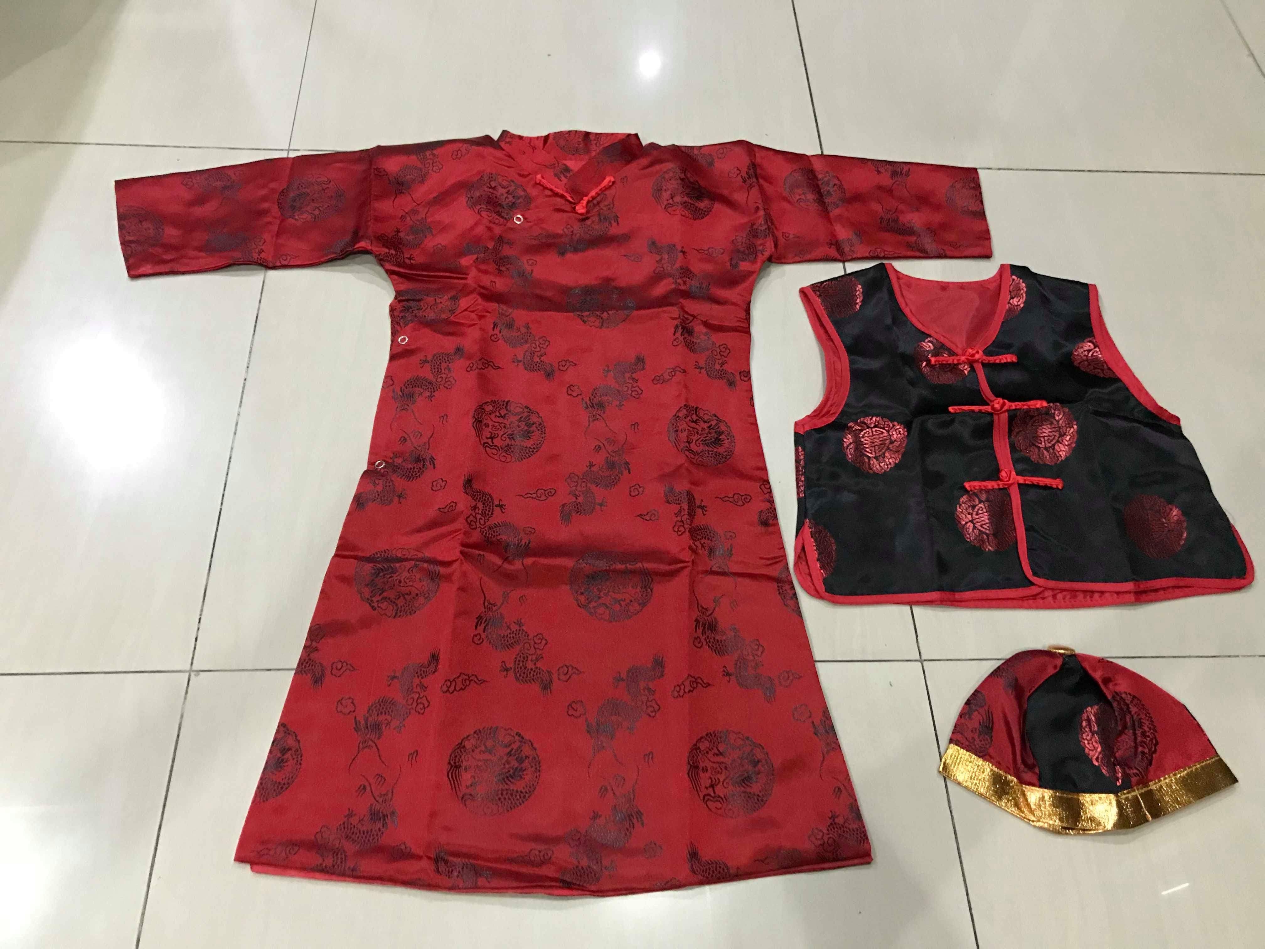 ชุดองค์ชายราชวงค์ชิงสีแดง รหัส PR 73
