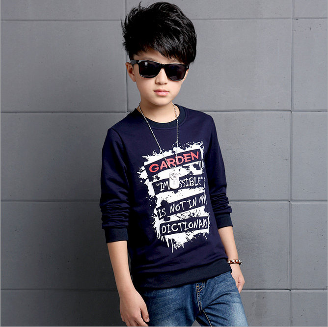 เสื้อยืดเด็กแขนยาว Size 120,130