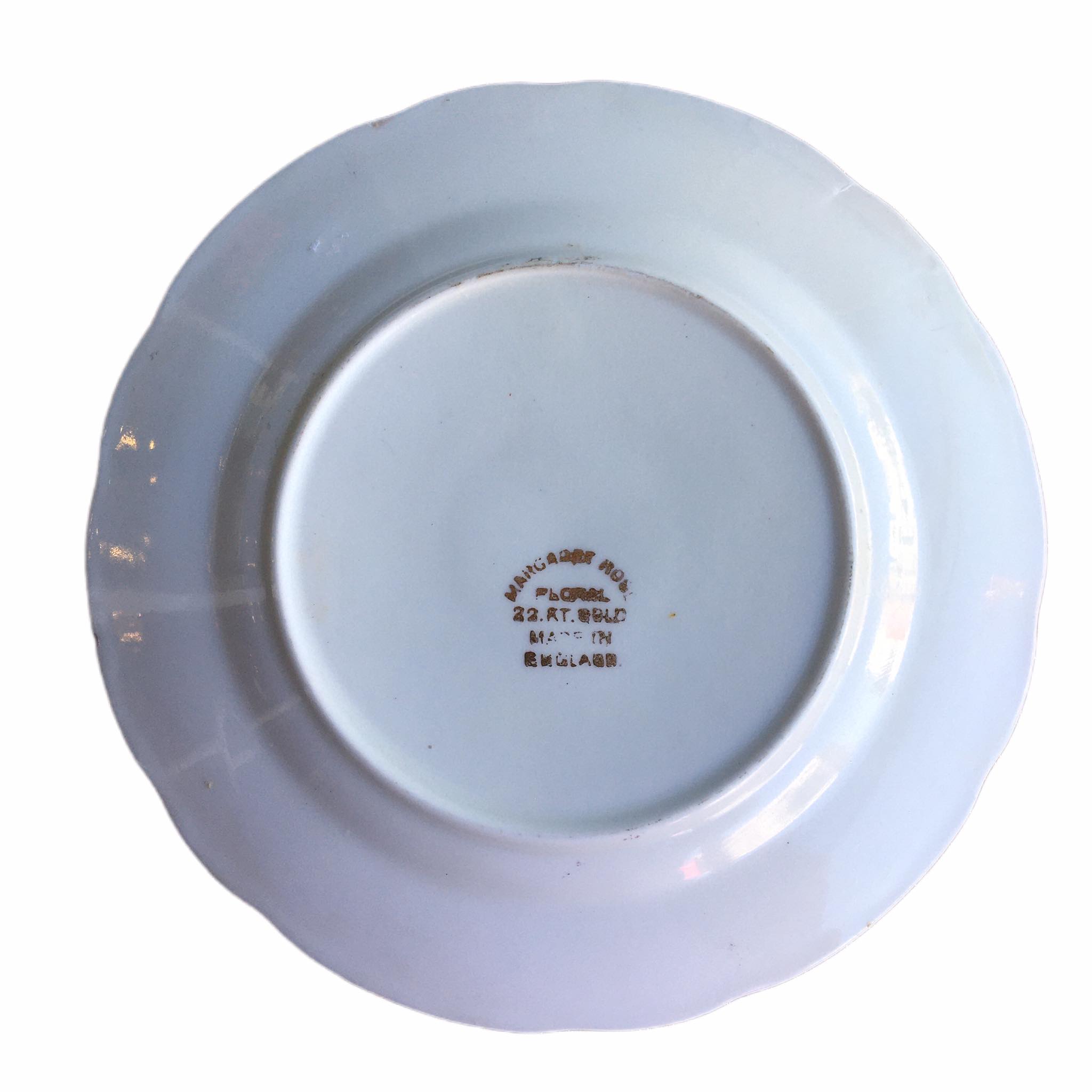 Margaret Rose Floral 22 .kt Gold