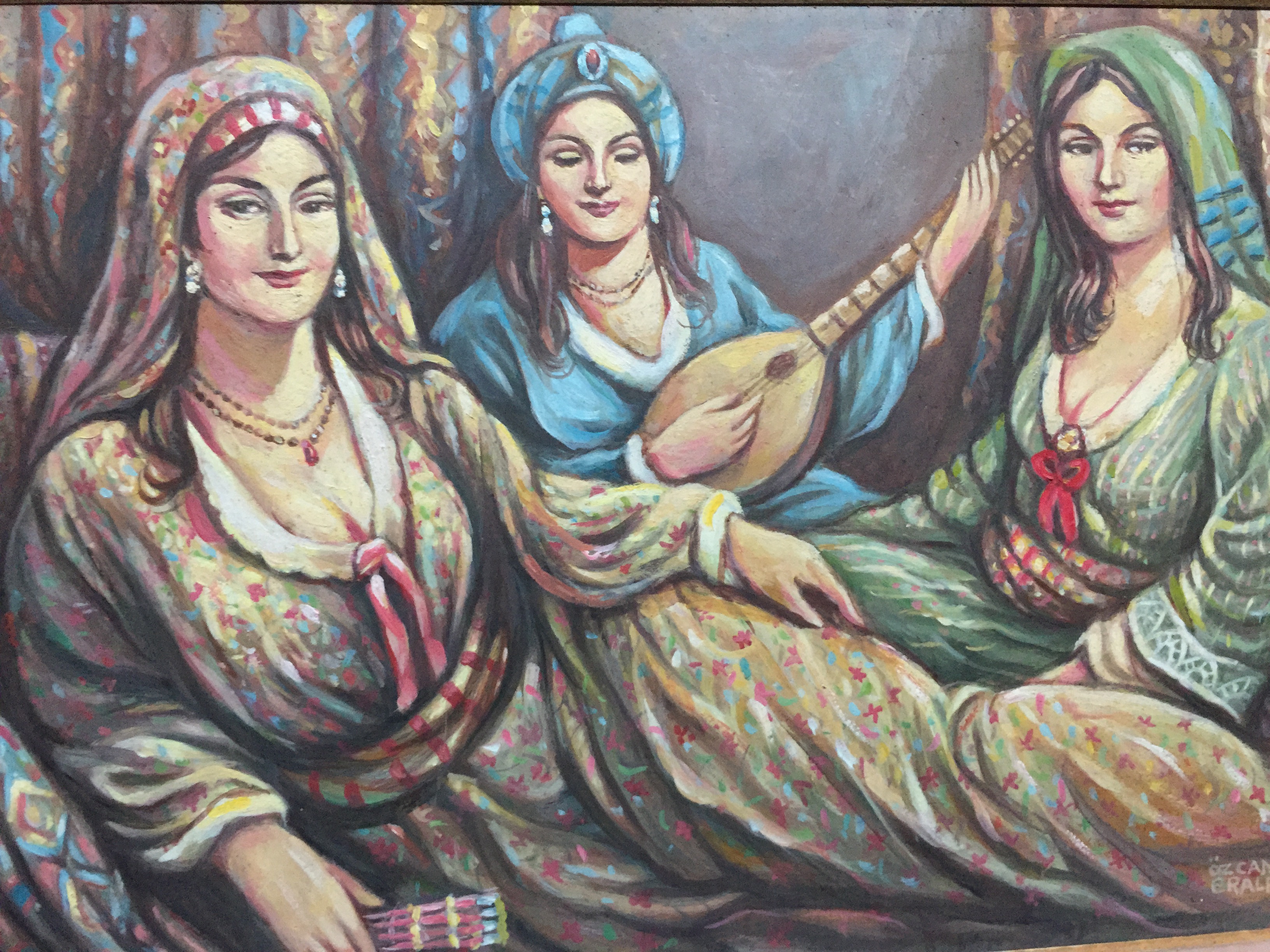 ภาพวาดของศิลปิน Özcan Eralp