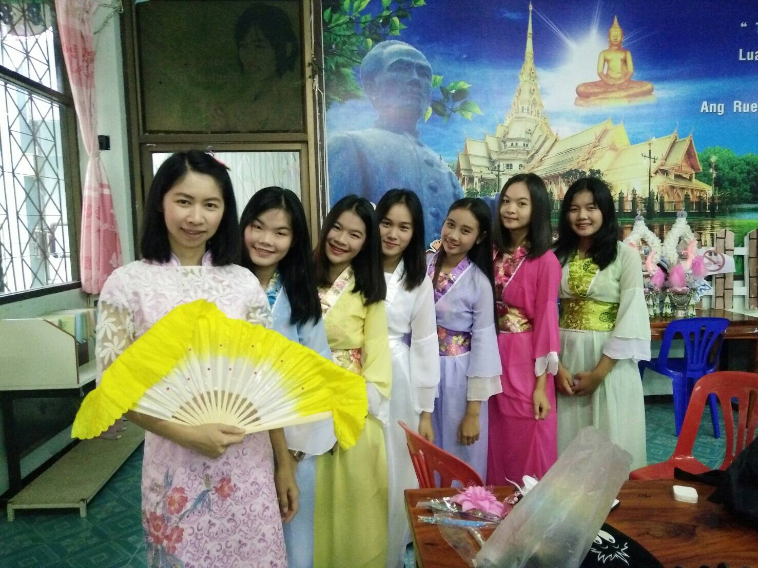 ชุดจีนสมัยราชวงค์ฮั่น รหัส CH 44 สินค้าพร้อมส่ง