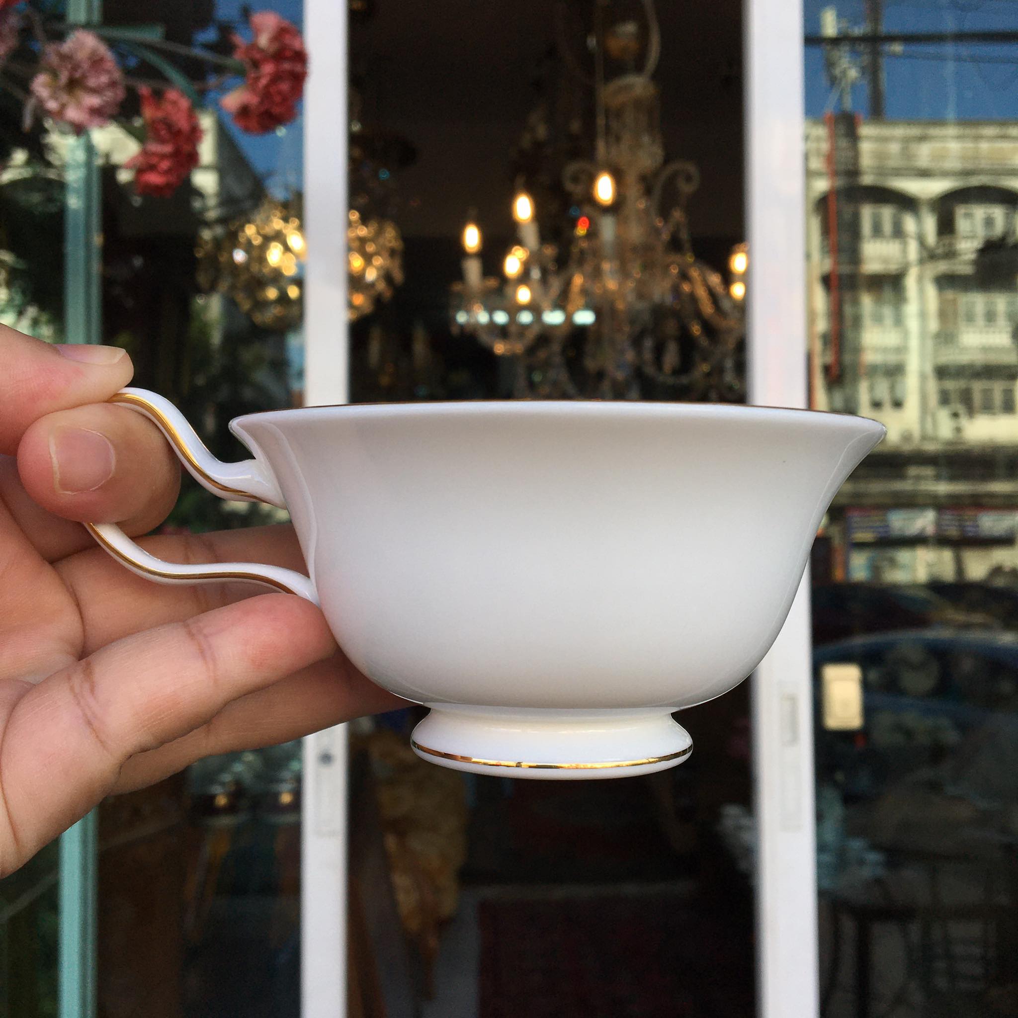 แก้วชากาแฟ แบรนด์ WEDGWOOD Bone China MADEIN ENGLAND