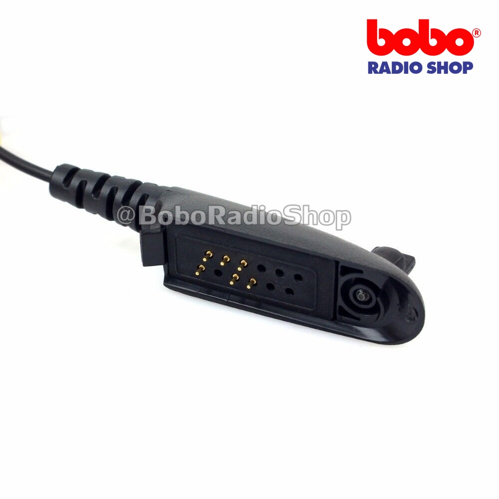 ชุดไมค์พร้อมหูฟัง ท่อใสแบบ FBI สำหรับ MOTOROLA GP328,GP338,HT750,HT1250