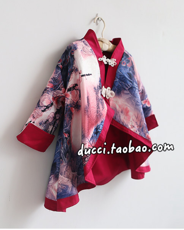 เสื้อคลุม ผ้า retro รหัส RT 54 สินค้าพร้อมส่ง