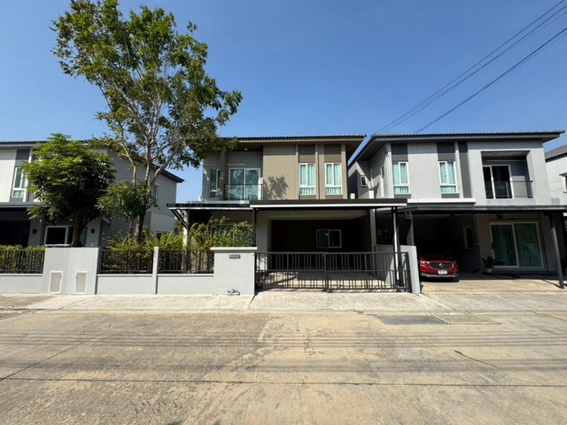 (MH0169) ให้เช่าบ้านแฝด 2 ชั้น ม.แกรนด์ พลีโน่ บางนา-อ่อนนุช หลังมุม บ้านใหม่ไม่เคยเข้าอยู่