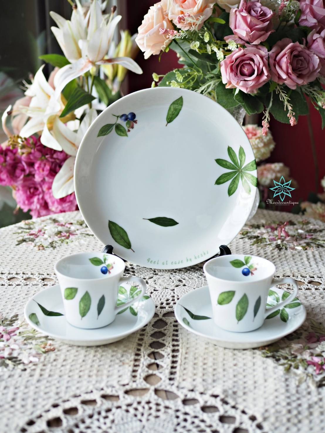 set จาน + ชุดกาแฟ R~ Roberta Baldini Paris