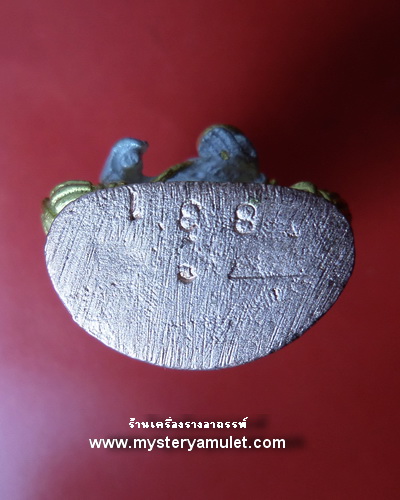 พระพิฆเณศวรลอยองค์ชุบสามกษัตริย์ เงิน ทอง นาค พิมพ์ใหญ่ ครูบากฤษณะ สำนักสงฆ์เวฬุวัณ จ.นครราชสีมา