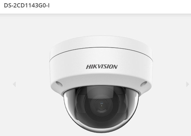 4MP Fixed Dome Network Camera Hikvision รุ่น DS-2CD1143G0-I